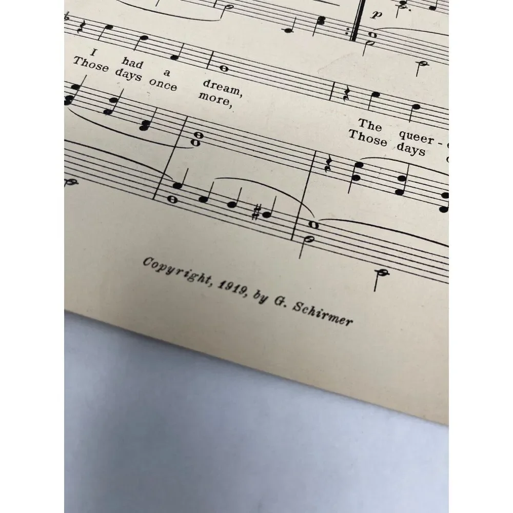 1919‎ Antique Patches Sheet Music J Will Callahan & Lee S Roberts
